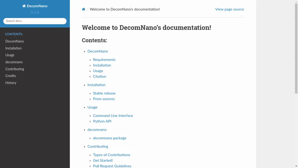 Preview image for DecomNano